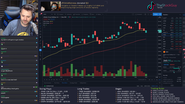 TheStockGuy exposing Trainwreckstv's grift
