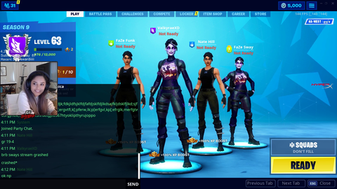 Valkyrae gets flamed by her 15 year old Duo's Mom on Twitter in the middle of Friday Fortnite
