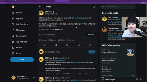 Disguised Toast mercilessly fires his entire Valorant GC team