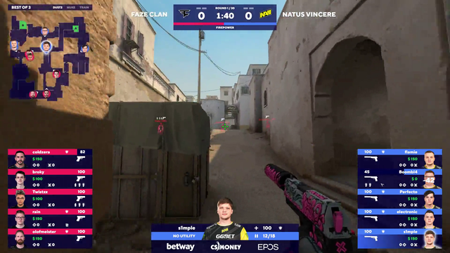 Almost Perfect Starting Round from NaVi