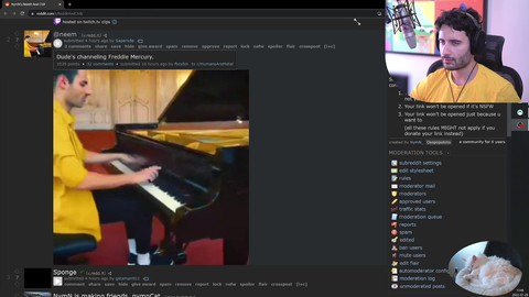 NymN hires the oldest juicer to read his chat messages