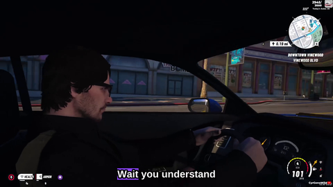 Cyr helps his friend deal with an ex