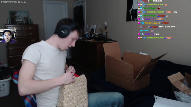 Small streamer gets switch in Christmas PO box