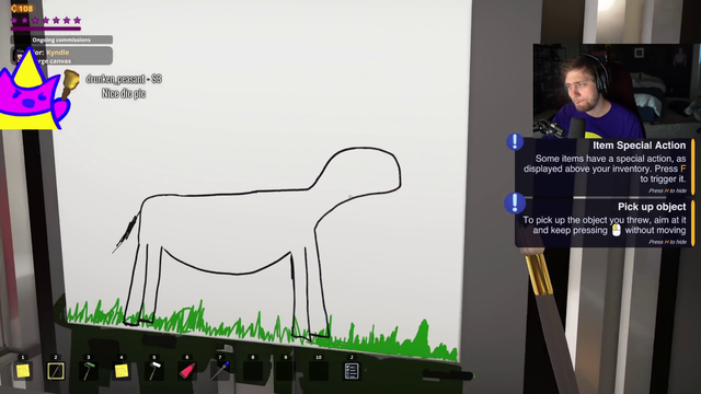 Soda Draws A Unicorn