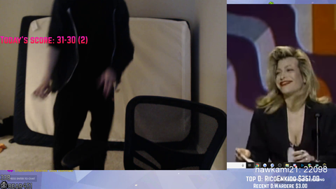 xQc gets his groove on