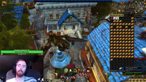 Beautiful moment with Asmongold