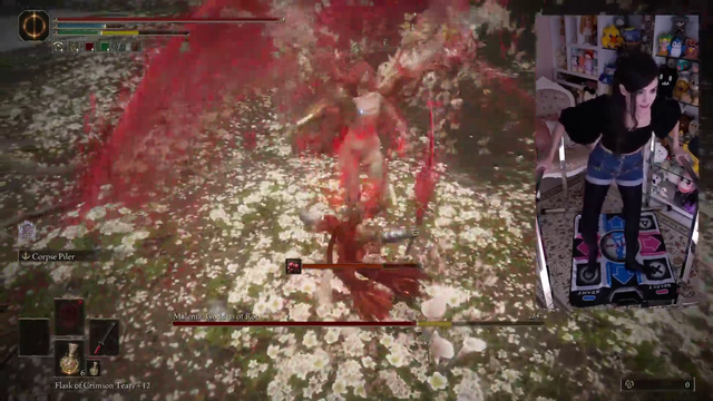 Luality beats Malenia using a dancepad