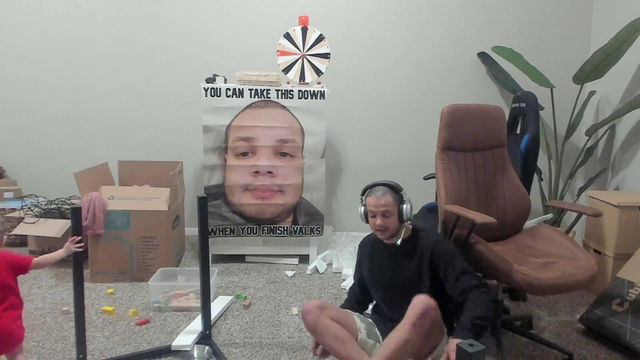 Erobb had to break into his own house