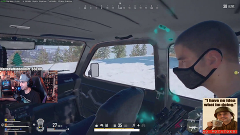 Summit stealths two dudes in PUBG