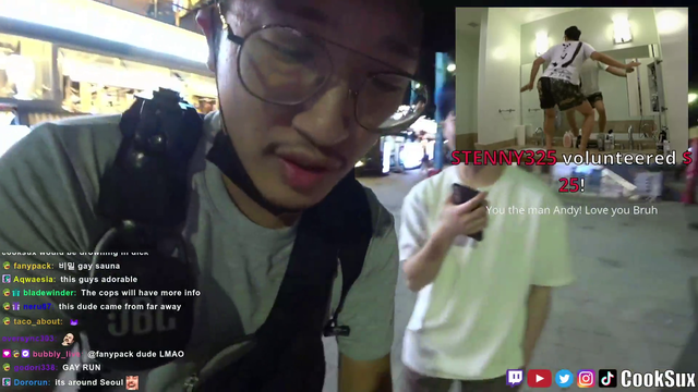 Cooksux making friends in Seoul