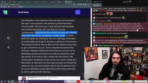 Hasan claims Mizkid's line of thinking is boarderline dangerous
