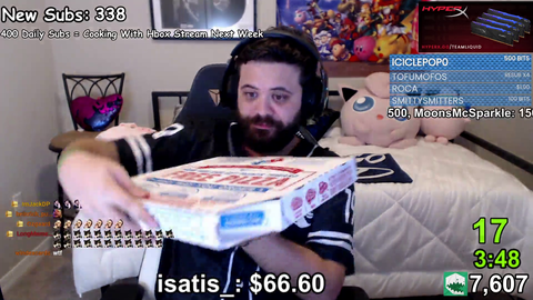 Hungrybox Drops His Pizza