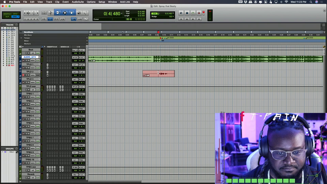 T-Pain unlocks Shaq mode in the studio