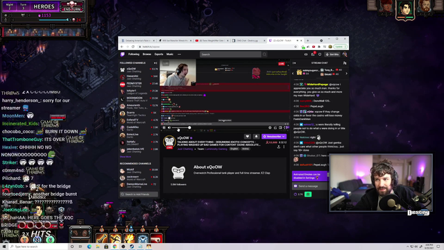 Destiny responds to xqc