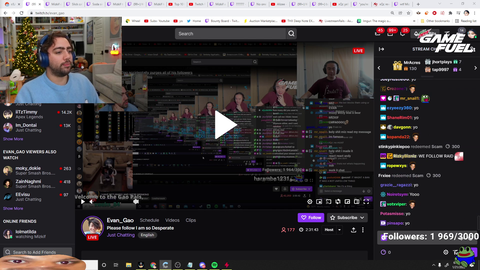 Mizkif attempts to revive Evan Gao's Channel
