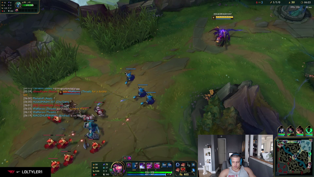 Tyler1 calls the outcome of his match