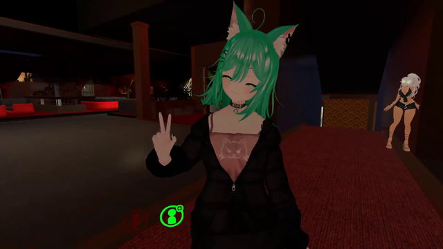 Sodapoppin met a cat in VRChat