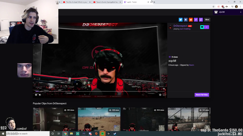 xQc responds to the Doc