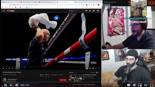 Hasan makes Dunkey depressed