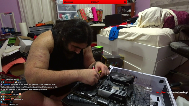 PC building Perry at it again with the fuck ups