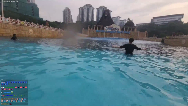 Moments before disaster