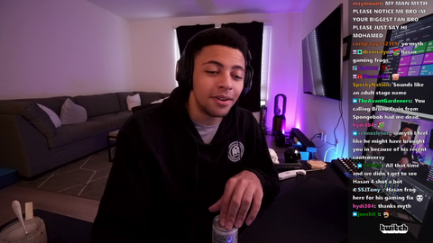 Myth reacts to chatter's narrative