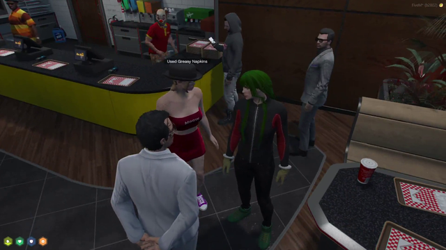 Moon insults a woman for her attire and Turgle agrees