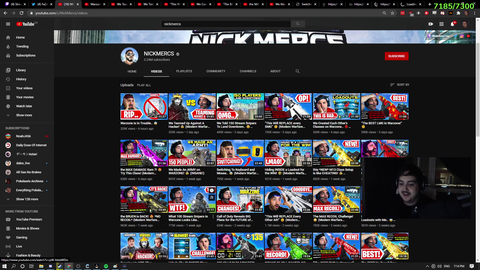 Poke speedruns Nickmercs YT any%