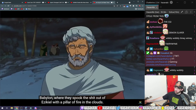 Houseanabi finds his own meme in a random YouTube video about a Japanese cult