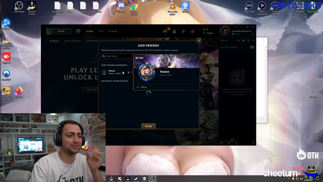 Mizkif has a intruder