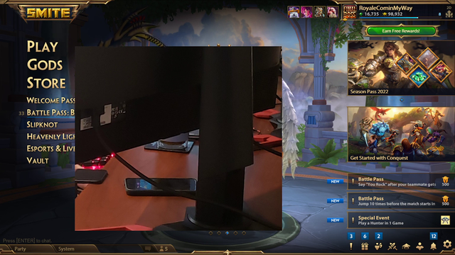 Jerma participates in the Smite tournament while naked with photo proof
