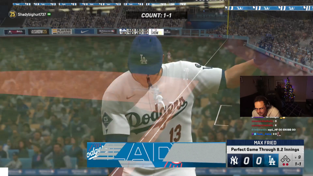 erobb loses his perfect game on MLB to a walkoff homerun