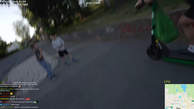 Vangard and Arrav harrassed by local Norwegian street gang