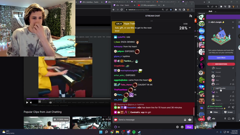 XQC finally finds the only girl in his community