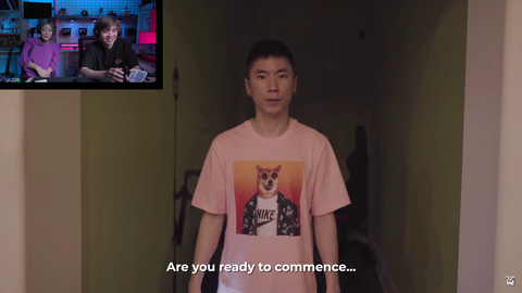 SleightlyMusical foreshadowing the act together with Sarah