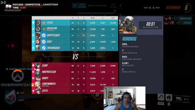 Tyler1 puts his foot down against his teammates begging him to swap heroes
