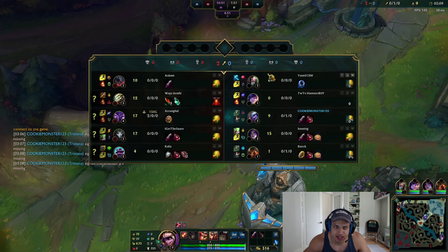 Tyler1 first game of the stream!