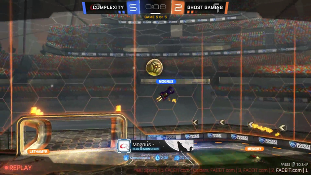 Finnish Rocket league player gets a bit excited