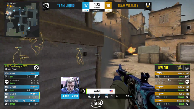 Map point, 1v1, crowd gives it away