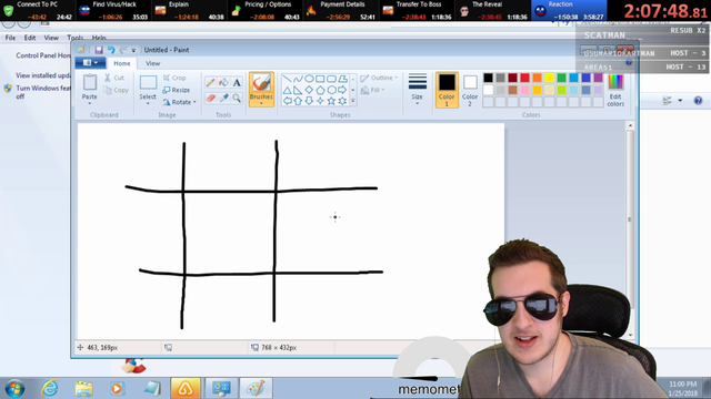 Kitboga challenges scammer to Tic Tac Toe