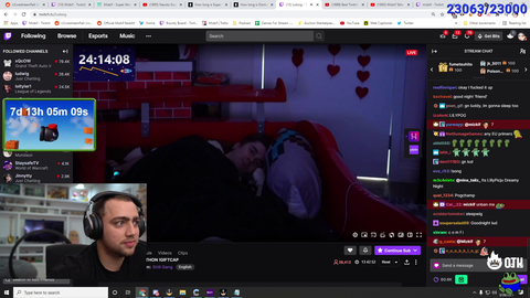 Mizkif gets rolled by Ludwig after restarting stream