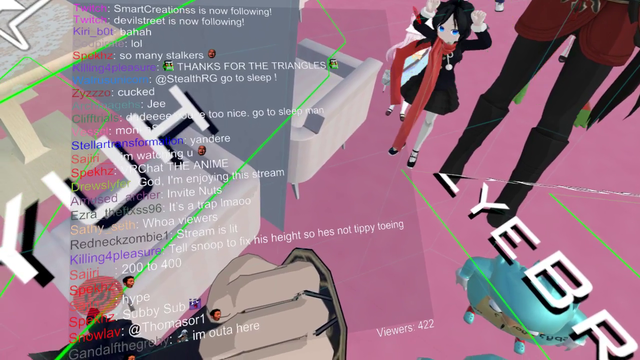 When one of the VR girls who love you is yandere (crazy)