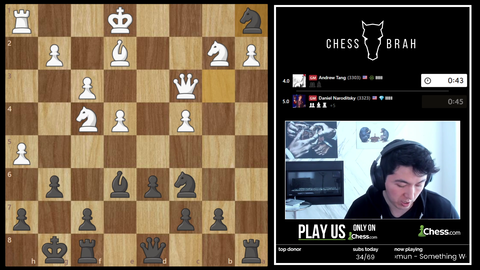 chessbrah after negotiating copyright strike with Hikaru