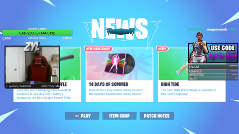 Kid is streaming ten plus hours a day to raise money for his father with cancer