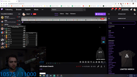 Somebody's lurking in Mizkif's chat