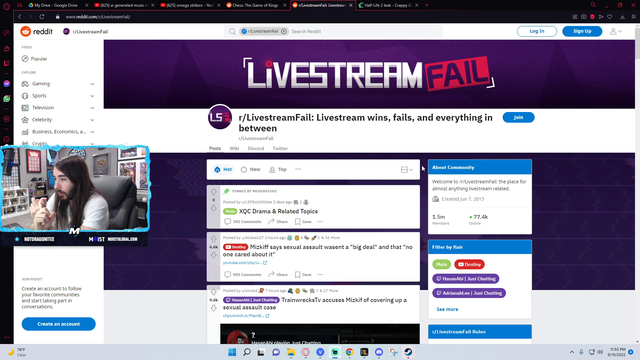 Moist Critical Predicts Today's Drama Event's Twitch Burns Bridges with Stakes, Miz Twitlngr
