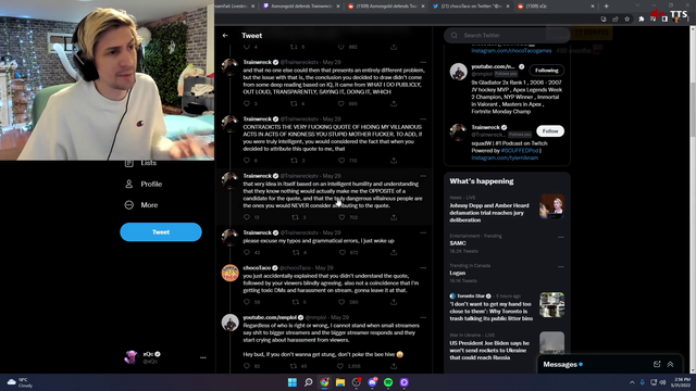 xQc Take on the drama