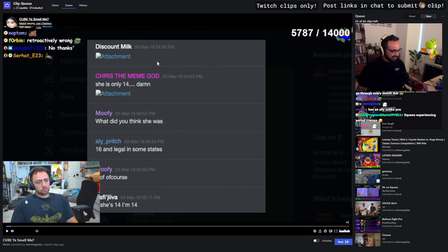 Squeex noticed a couple of red flags in the submitted clip