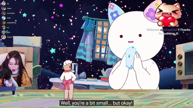 Tina cries after creator of "Bee and PuppyCat" tweets at her