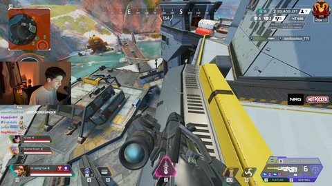 aceu pulls a MW2 trickshot in Apex
